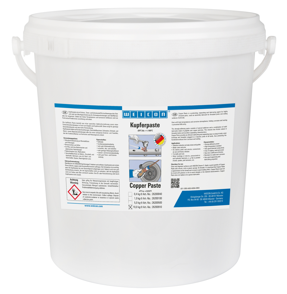Copper Paste | copper-based lubricant and release agent paste | 10002942
